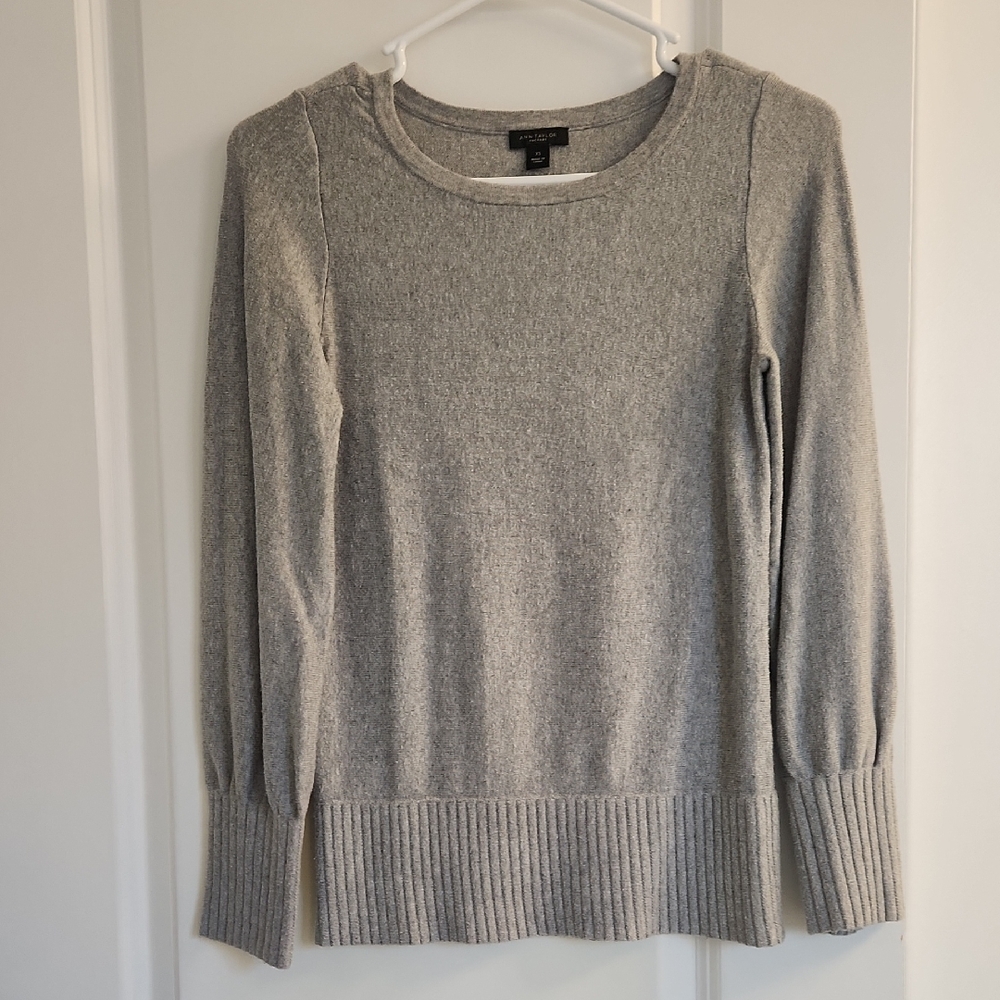 Ann Taylor Gray Women's Sweater